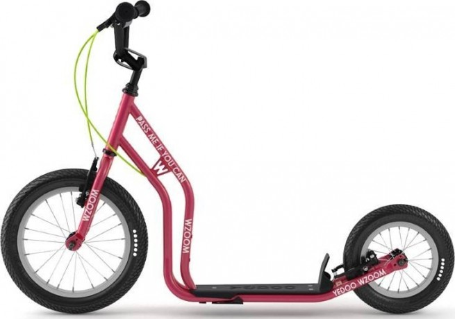 Самокат Yedoo Wzoom New, Розовый