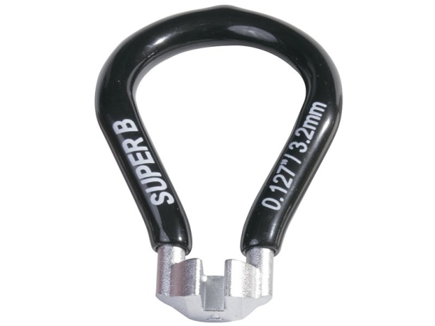Super b 5540 ключ для спиц 0.127"(dt, wheelsmith). чёрный