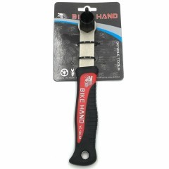 Съемник кассеты Bikehand Yc-126-2a, сталь, с рукояткой, черный, 6-150126