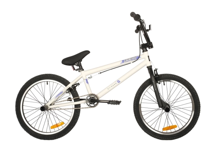 Велосипед BMX STINGER 20" GRAFFITI белый, сталь, размер 10"