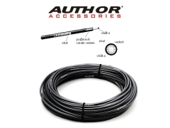 Рубашка 8-24601003 тросика тормоза ABR-Cgx 5mm/30m Black б/загл. (30м) черная (10) AUTHOR