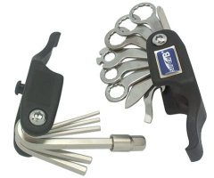 1780_0.240 Instrymenti myltifynkcionalnie kypit v Moskve v internet-magazine «VELOSTANOK» Instrymenti myltifynkcionalnie Super b 9800 набор инструментов складной 21 в 1: накидные ключи 8/9/10/12/13/14, шестигр. 2/2,5/3/4/5/6/8, открывалка, отвертки +/-, спицевой 3,2мм/3,3мм/3,5мм, монтажки, нож из нерж.стали