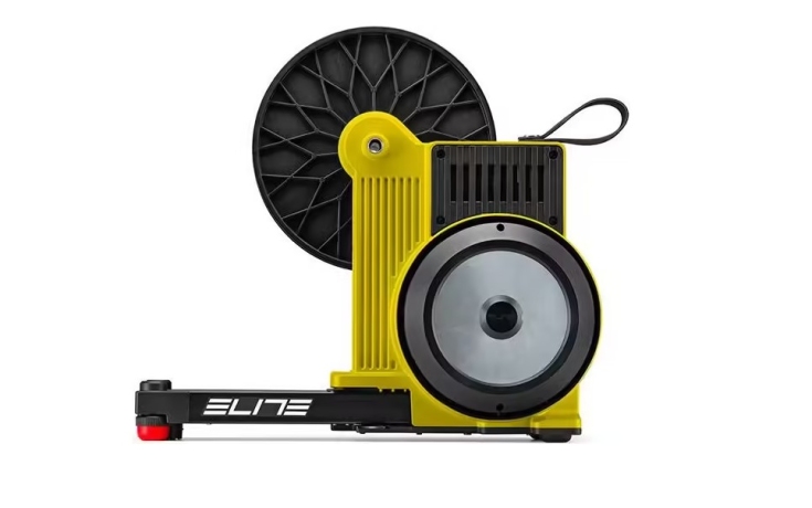 Велостанок Elite JUSTO 2 c прямым приводом (без кассеты) Yellow Limited Edition