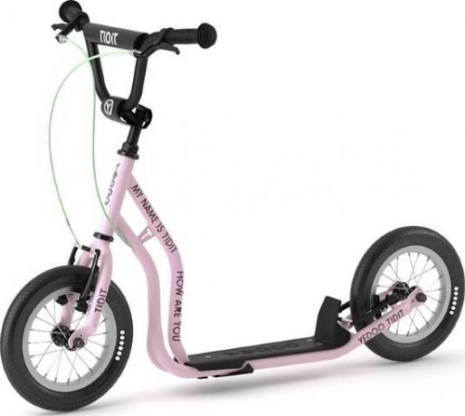Самокат Yedoo Tidit New, Светлый/розовый