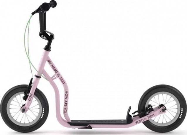 Самокат Yedoo Tidit New, Светлый/розовый