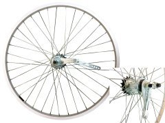 koleso-20-zadnee-obod-odinarnyj-aljuminievyj-serebristyj-vtulka-tormoznaja-zvk00019_19122_0.240 Velosipednie kolesa v sbore kypit v Moskve v internet-magazine «VELOSTANOK» Velosipednie kolesa v sbore Колесо 20 заднее, обод одинарный алюминиевый серебристый, втулка тормозная