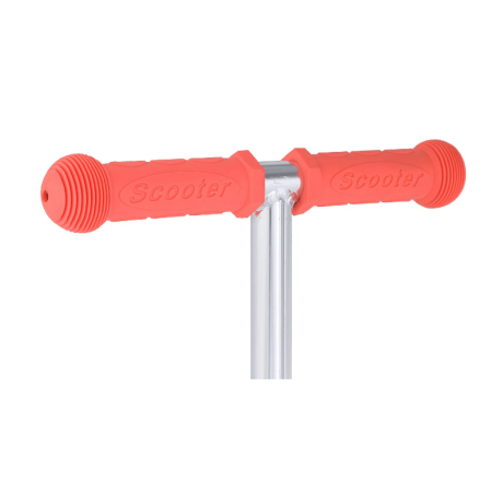 Самокат для детей Novatrack Disco-kids Graffiti, белый/оранжевый