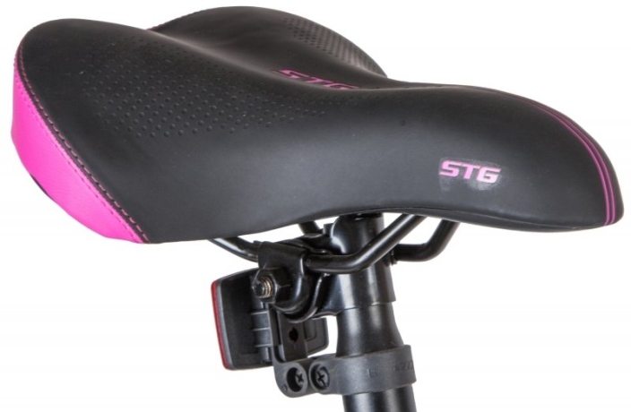 Велосипед NOVATRACK 24" KATRINA алюминиевая рама 10", фиолетовый металлик