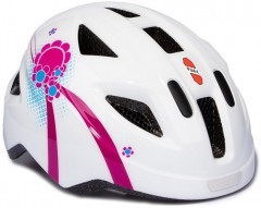 Шлем Puky S (45-51) 9593 white/pink белый/розовый