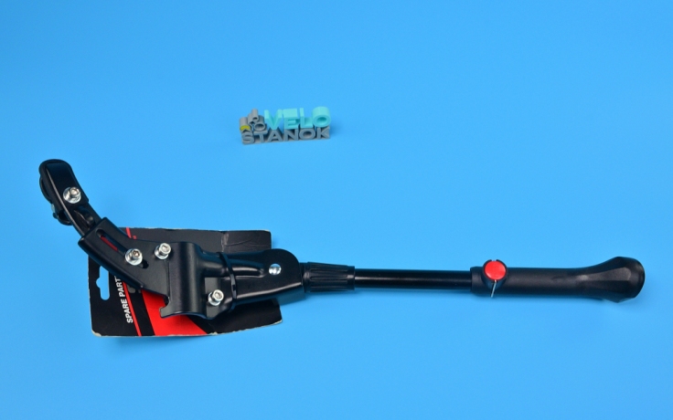 Подножка 26"-28" задняя KWA-616-78, чёрная, алюминиевая