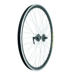 koleso-26-perednee-obod-dvojnoj-aljum-bpist-chjornyj-aljum-vtulka-s-prom-podshipnikami-pod-disk-6-otv-s-ekscentrikom-chjornaja-zvo20606_19167_0.240 Velosipednie kolesa v sbore kypit v Moskve v internet-magazine «VELOSTANOK» Velosipednie kolesa v sbore Колесо 26 переднее, обод двойной алюм. б/пист. чёрный, алюм. втулка с пром. подшипниками, под диск 6 отв., с эксцентриком, чёрная