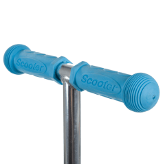 Самокат Novatrack Disco-kids Saddle для детей, голубой