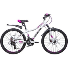 Велосипед NOVATRACK 24&quot; KATRINA, алюминиевая рама 12&quot; белый
