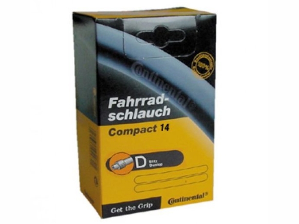 Камера велосипедная Continental compact 14", 32-279 / 47-298, d26
