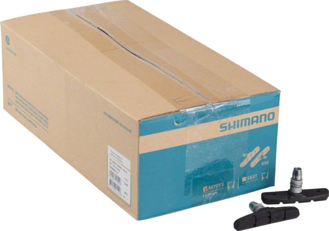 Торм. колодки Shimano, для v-brake, BR-M330, 50 пар