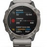 Часы FENIX 6X Pro Solar титановый с титановым браслетом