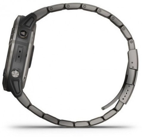 Часы FENIX 6X Pro Solar титановый с титановым браслетом