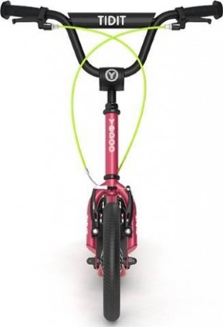 Самокат Yedoo Tidit New, Розовый