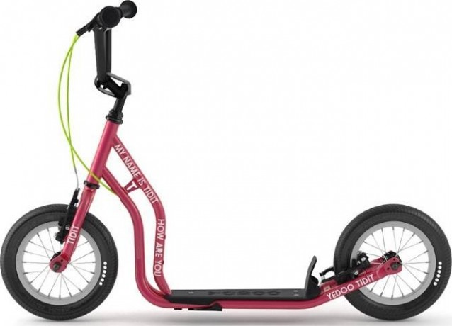 Самокат Yedoo Tidit New, Розовый