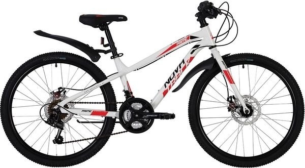 Велосипед NOVATRACK 24" PRIME алюминиевая рама 11", белый