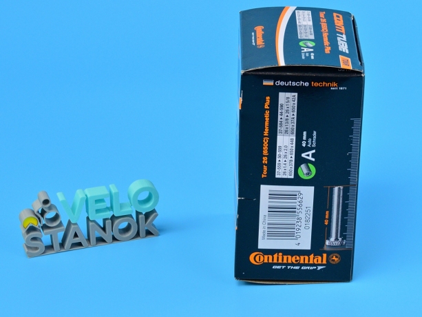 Камера велосипедная Continental tour 26" hermetic plus, 37-559 / 47-597, a40