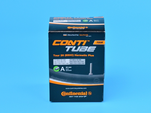 Камера велосипедная Continental tour 26" hermetic plus, 37-559 / 47-597, a40