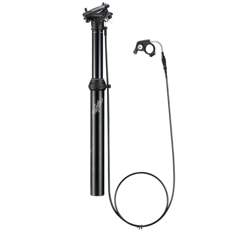 Штырь подседельный SP-801/ISO-M телескопический, AL7050, ход 100мм, длина 385мм, трос 150 см, external, D:31,6