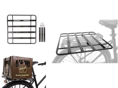 Платформа на велобагажник для перевозки объёмных грузов 40x40см