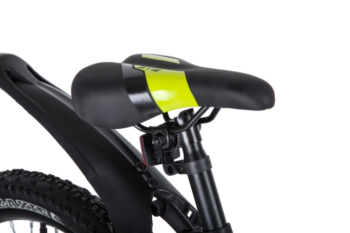 Велосипед NOVATRACK 24" TORNADO, алюминиевая рама 13", чёрный