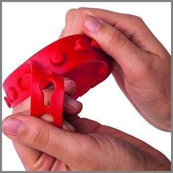 Защита обуви для катания на беговеле/красный