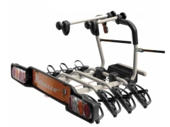 Peruzzo Автобагажник на фаркоп PARMA сталь, 4 велосипеда