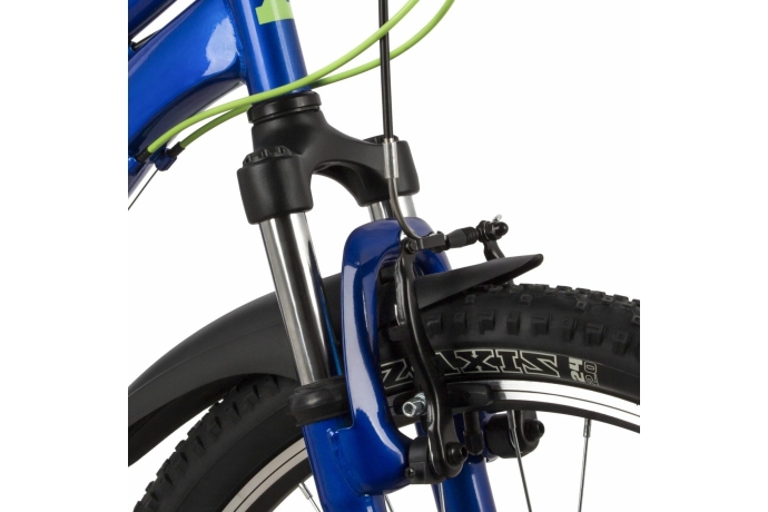 Велосипед NOVATRACK 24" VALIANT стальная рама 10", синий