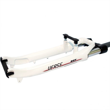 Велосипедная вилка RST VERSE ML 28", белая, маслянно-пружинная