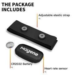 Нагрудный пульсометр Magene H303 (монитор сердечного ритма) Bluetooth, ANT+