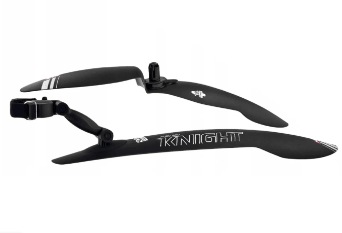 Kellys крылья набор kls knight, 26" (двухподвес, хардтейл), крепление быстросъёмное, чёрные