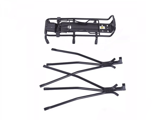 Багажник HS-019, совместим с дисковым тормозом, чёрный