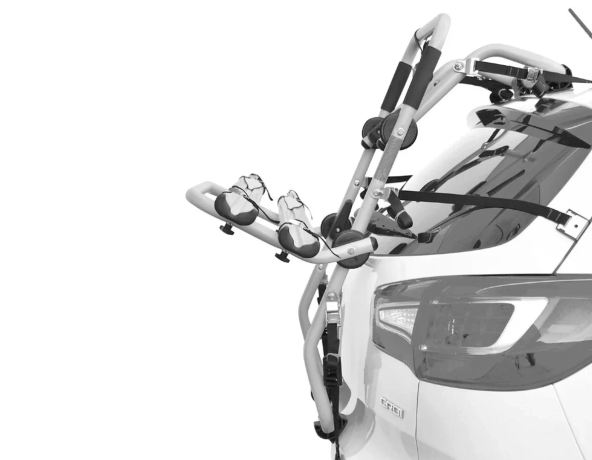 Peruzzo автобагажник на заднюю дверь Padova, 2 велосипеда