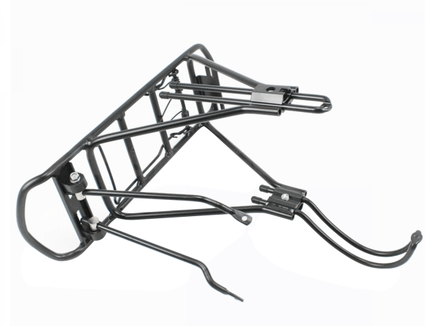 Багажник HS-042 на 26-28", совместим с дисковым тормозом, чёрный