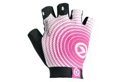 Велосипедные перчатки Kellys instinct short без пальцев цвет: белый розовый, М
