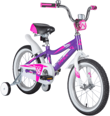 Велосипед NOVATRACK 16" NOVARA, лиловый, алюминий