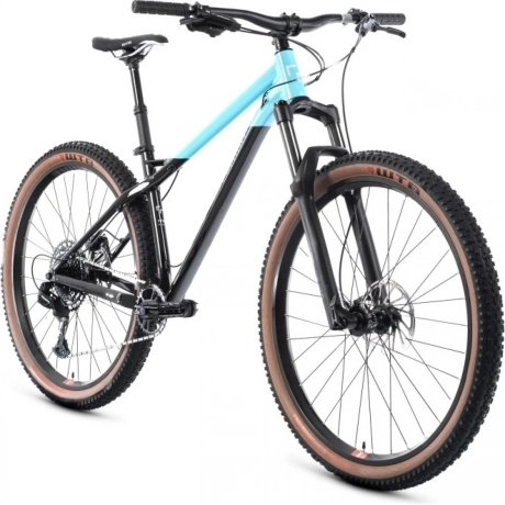 Горный велосипед Format 1312 29" (2023) черный/бирюзовый