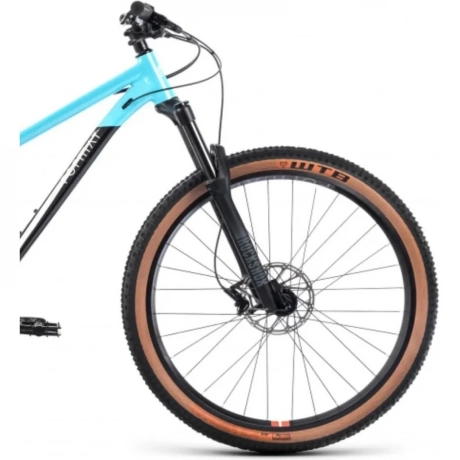 Горный велосипед Format 1312 29" (2023) черный/бирюзовый
