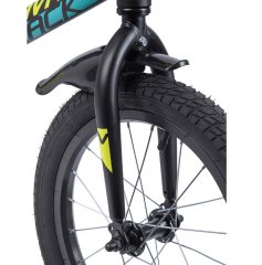 Велосипед NOVATRACK 16", TORNADO, алюминиевый, чёрный