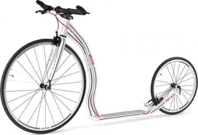 Самокат Yedoo Wolfer, Белый