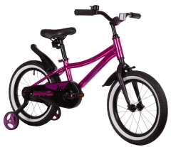Велосипед NOVATRACK 16" KATRINA, розовый металлик