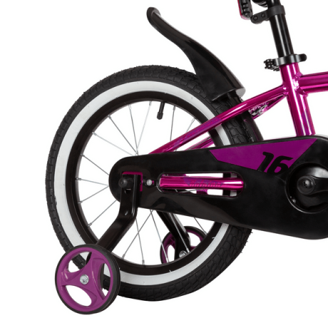 Велосипед NOVATRACK 16" KATRINA, розовый металлик