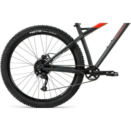 Горный велосипед Format 1314 PLUS 27,5" (2023) черный-мат/красный-мат