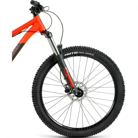 Горный велосипед Format 1314 PLUS 27,5" (2023) черный-мат/красный-мат