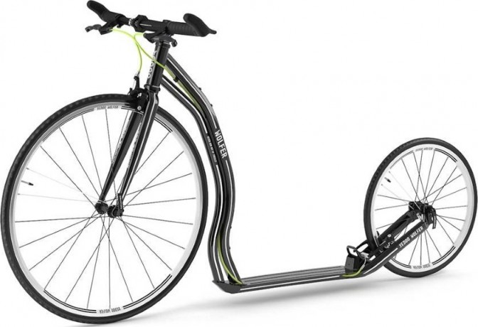 Самокат Yedoo Wolfer, Чёрный