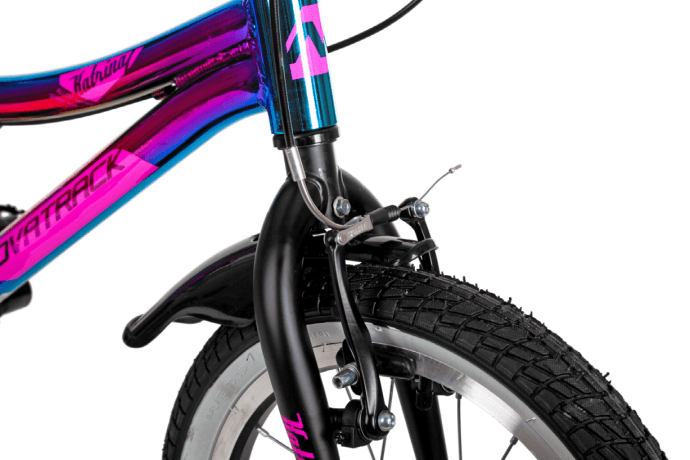 Велосипед NOVATRACK 16" KATRINA алюминиевый, фиолетовый металлик